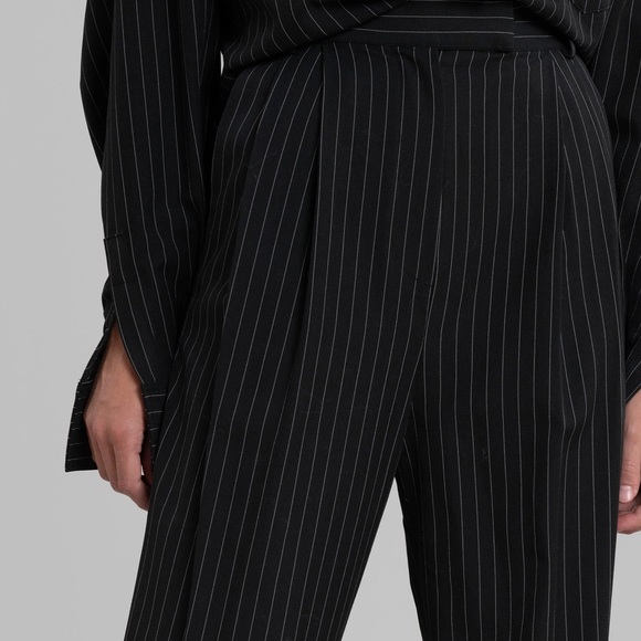 Frankie Shop BEA FLUID PINSTRIPE PANTS - Picture 6 of 7